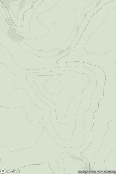 Thumbnail image for Long Hill [The River Tees to The Wash] showing contour plot for surrounding peak